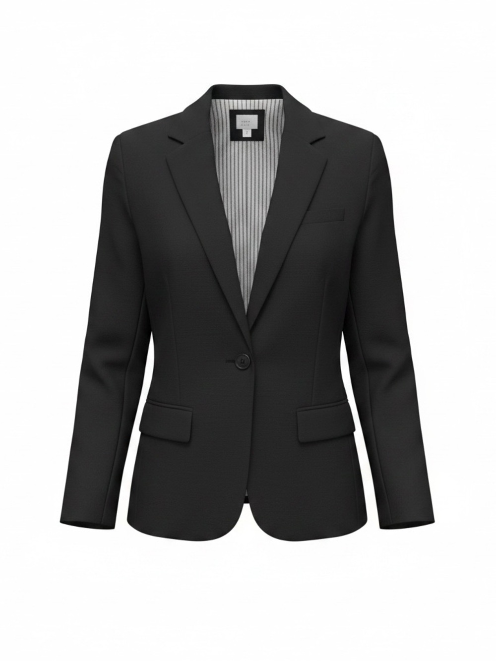 a new day Black Single-Button Tailored Blazer